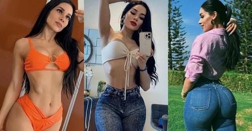 Sin bra, Yuliett Torres se suma a los denim más audaces del otoño