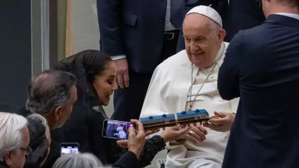  El Papa Francisco bendice al Tren Maya