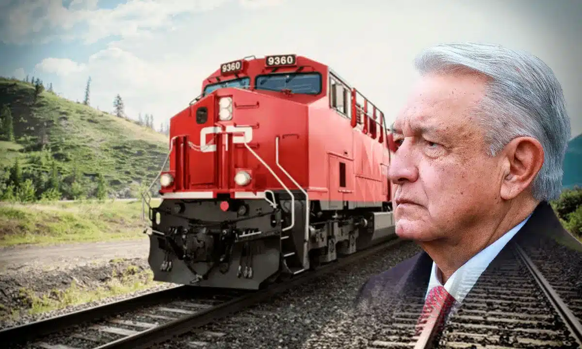 La empresa Canadian Pacific Kansas City ha mostrado interés en el proyecto del tren de pasajeros que conecta México y Querétaro, según informó el presidente Andrés Manuel López Obrador.