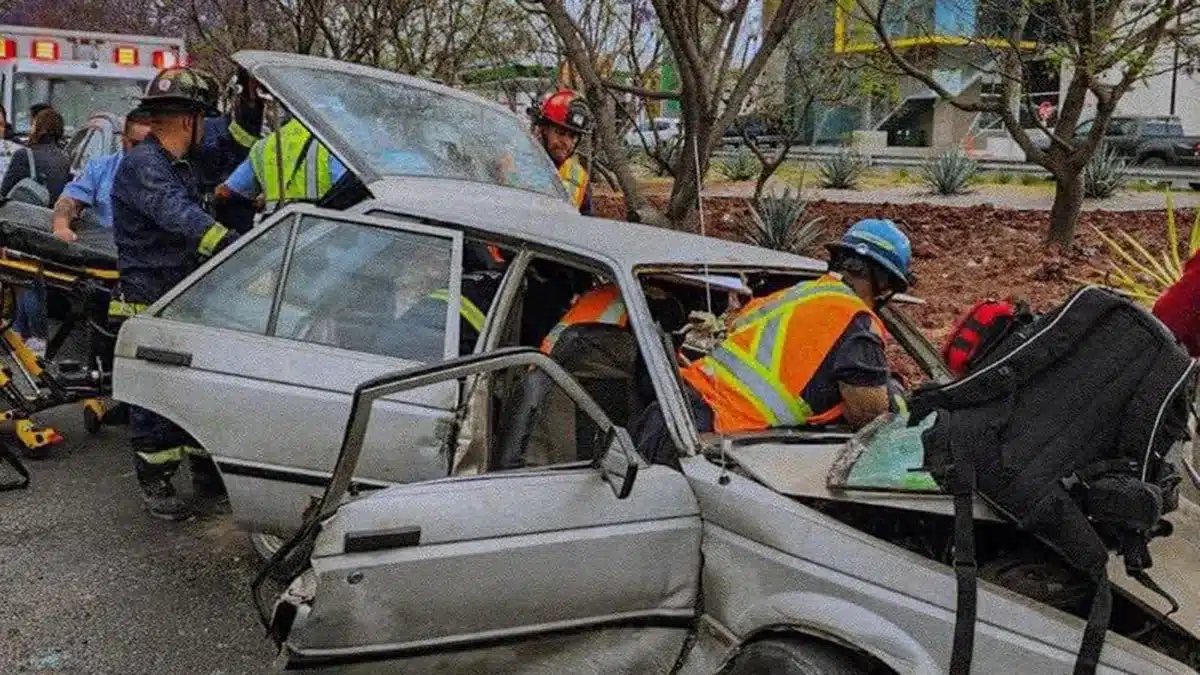 Fuerte choque en el Anillo Vial&hellip;