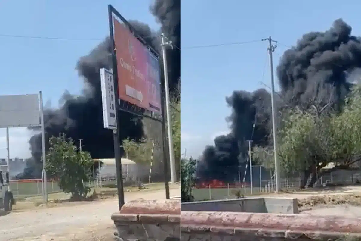 Se registra incendio en canchas de&hellip;