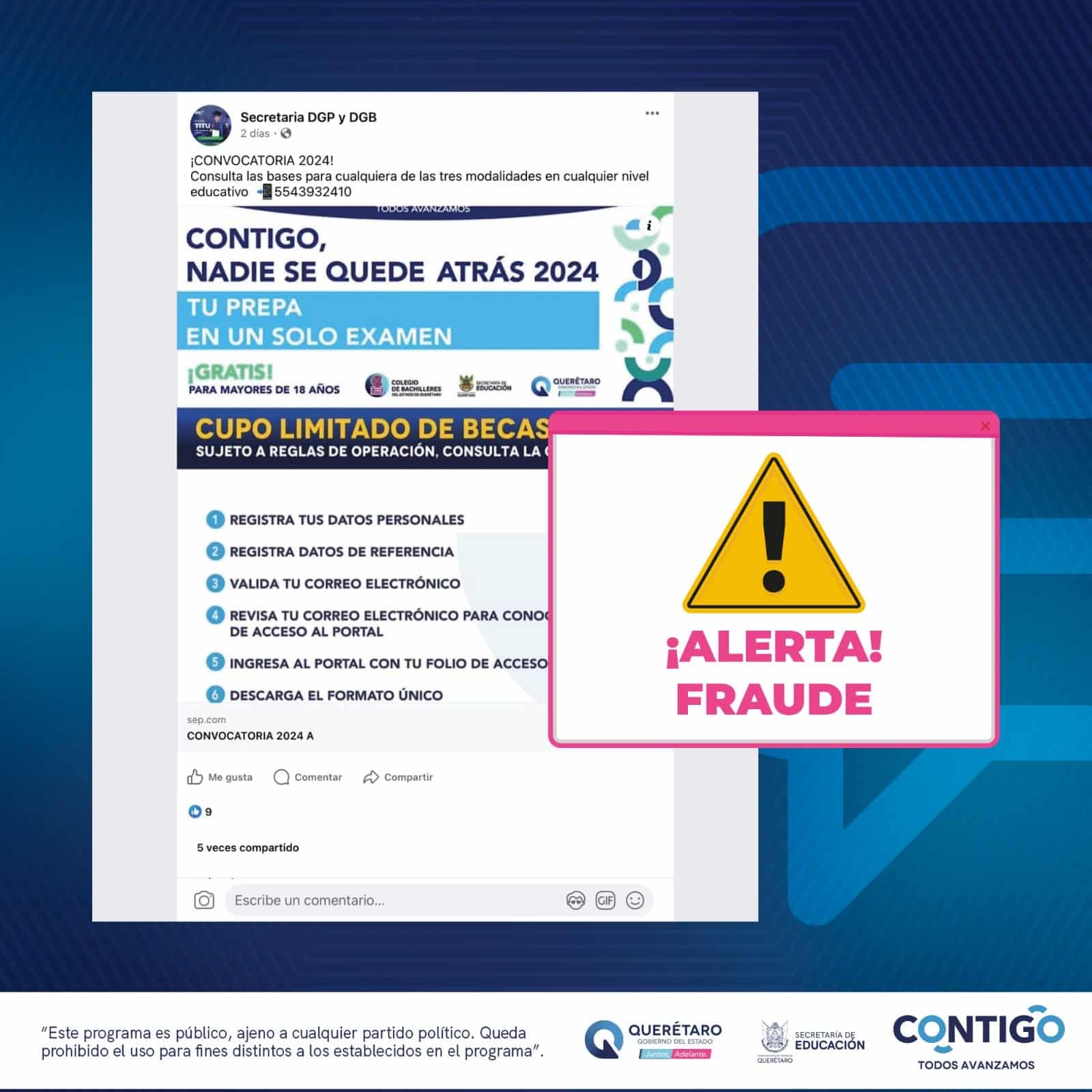 Advertencia de la SEDEQ: Fraude en&hellip;