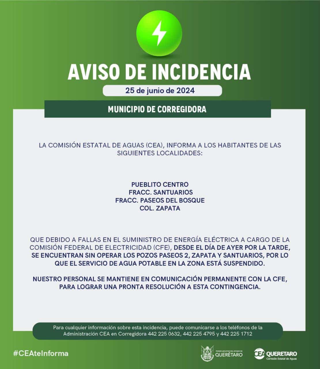 Interrupción del Suministro de Agua en&hellip;