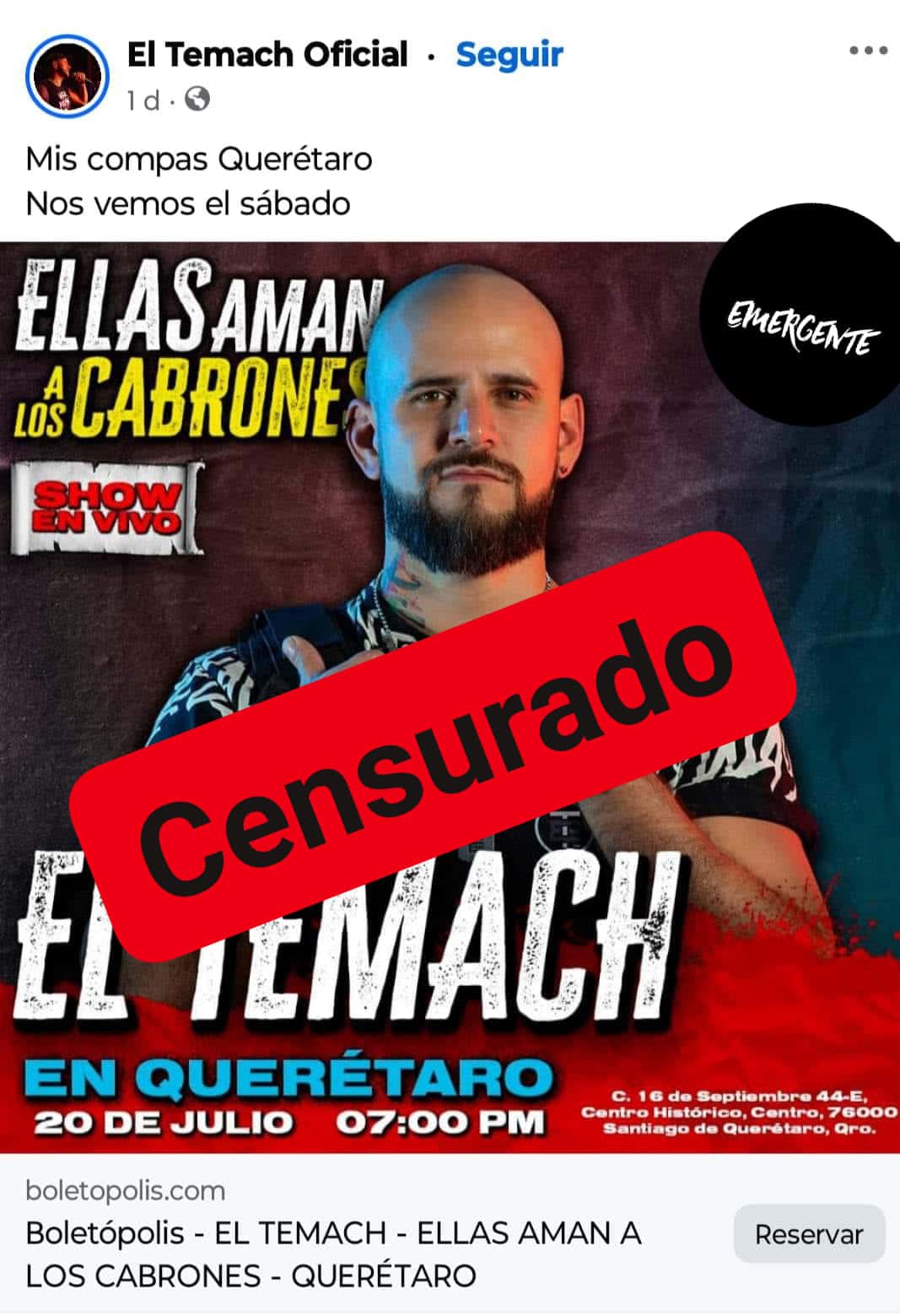 Municipio de Querétaro Cancela Evento de&hellip;