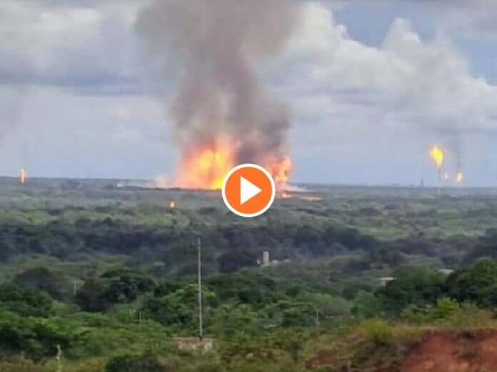 Explosión en Planta de Gas de PDVSA en Venezuela Deja Tres Heridos y Desata Incendio Incontrolable