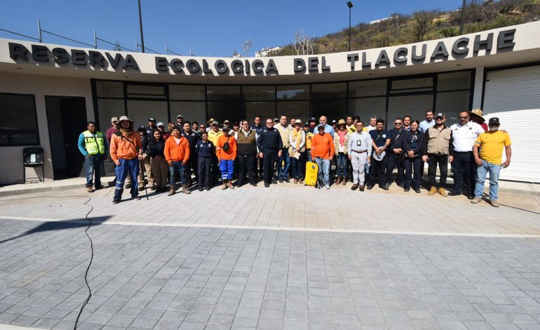 Capacitación en la Reserva Ecológica “El Tlacuache” refuerza estrategias contra incendios forestales en Querétaro