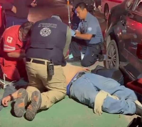 Salvan a Conductor Tras Sufrir Paro Cardiorrespiratorio mientras…