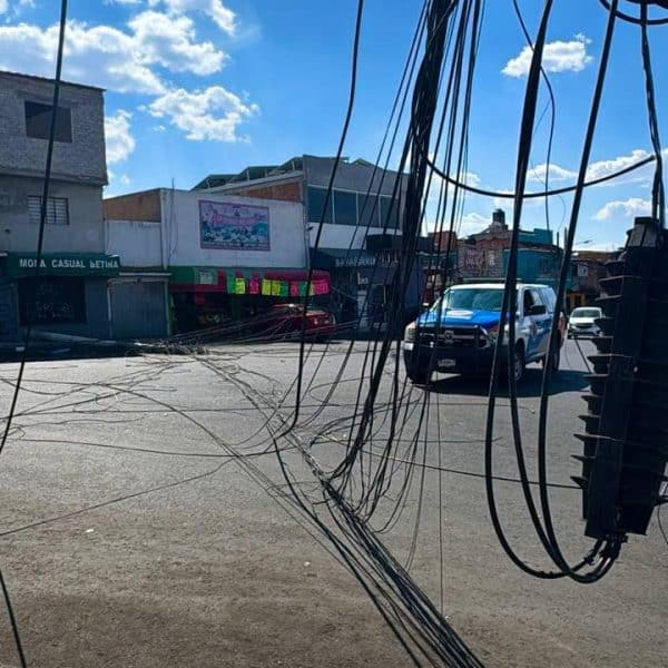 ¡Caos en Reforma Agraria! Camión derriba poste y…