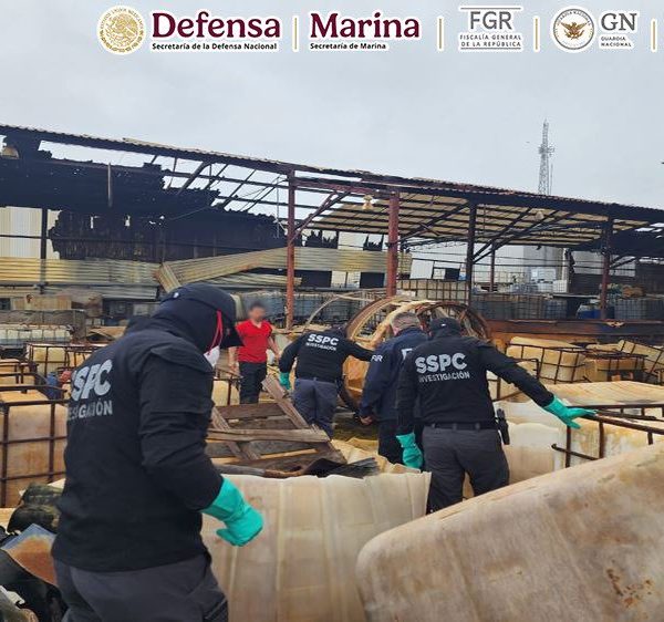 Desmantelan laboratorio clandestino en García, Nuevo León; aseguraron…