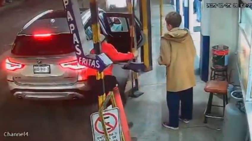🚨 ¡Insólito! Roban BMW una pareja en Naucalpan…