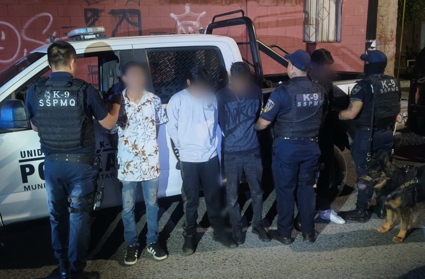 🚨 Detienen a cuatro hombres en…