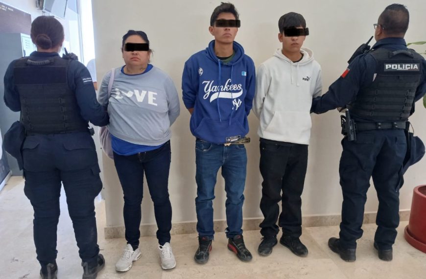 ¡Delincuencia en familia! Mujer de Guanajuato…