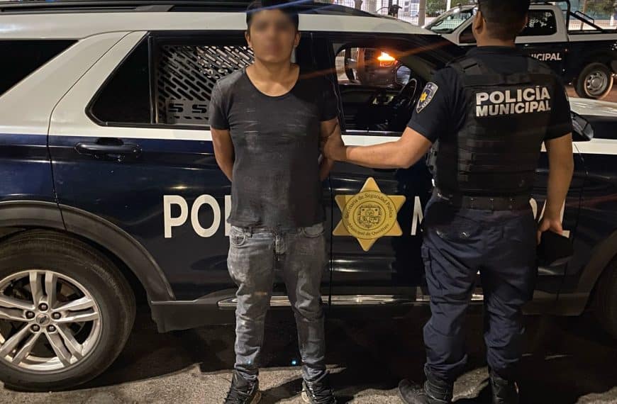 🚨 ¡Cayó tras persecución! Detienen a sujeto en…