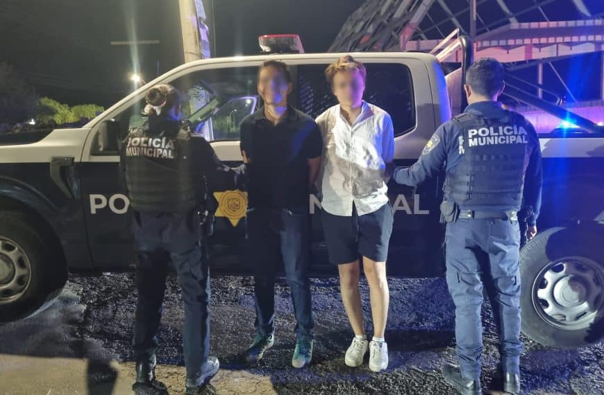 🚔 ¡PERSECUCIÓN EN QUINTANA! Dos sujetos…