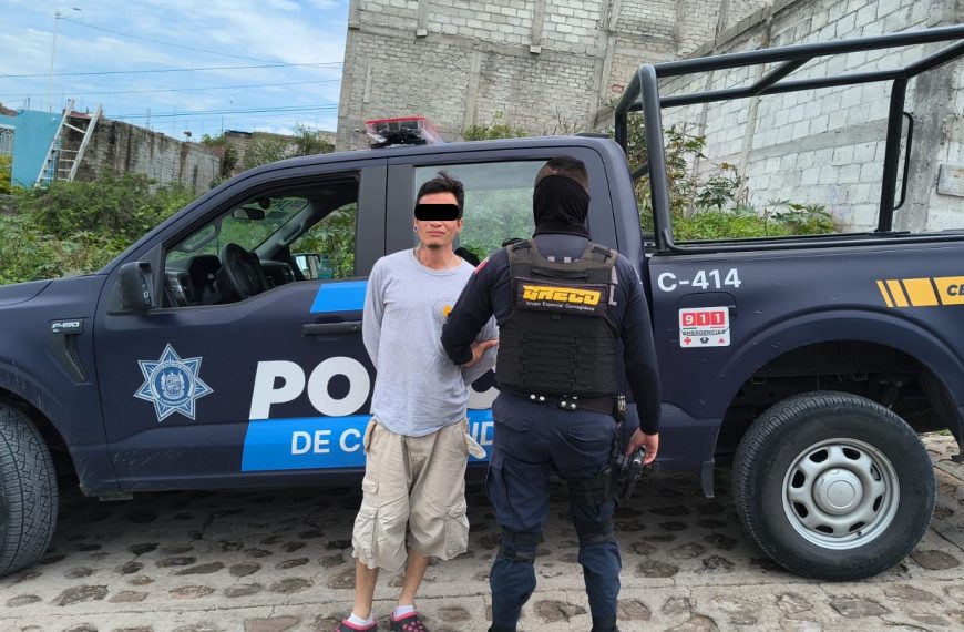 🚨 ¡Intentó huir pero no lo…
