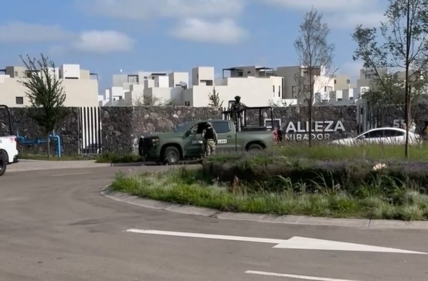 Operativo federal en Alleza El Mirador…