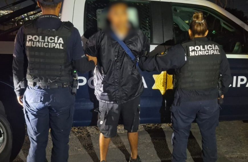 🔒 Detienen a sujeto por robo a vehículo…