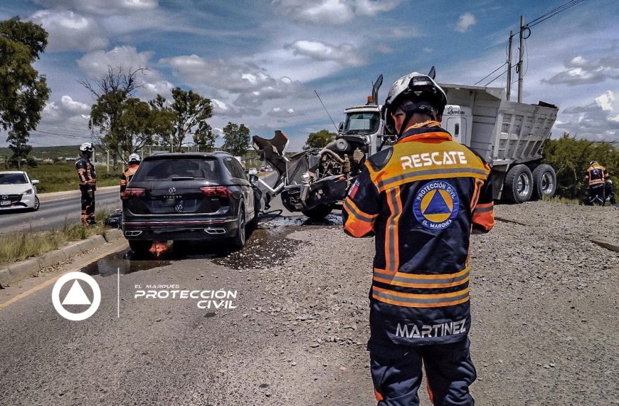🚨 ¡Impactante choque sobre la carretera…