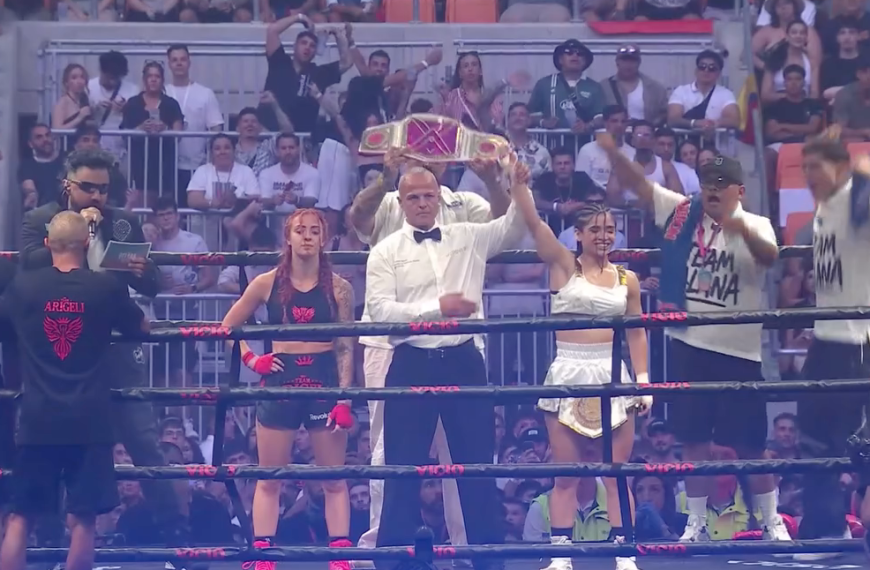 🥊🔥 ¡Furia femenina en el ring! Alana y Ari Geli protagonizan una batalla inolvidable en La Velada del Año 5