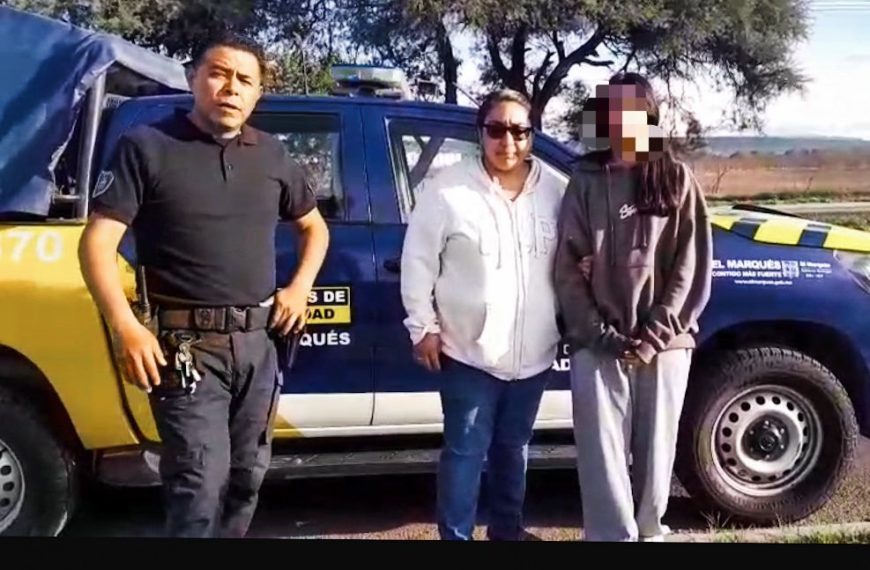 ¡Madre angustiada pide ayuda y policías…