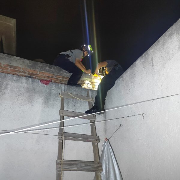 🐱🚒 Rescatan a gatito atrapado por más de…