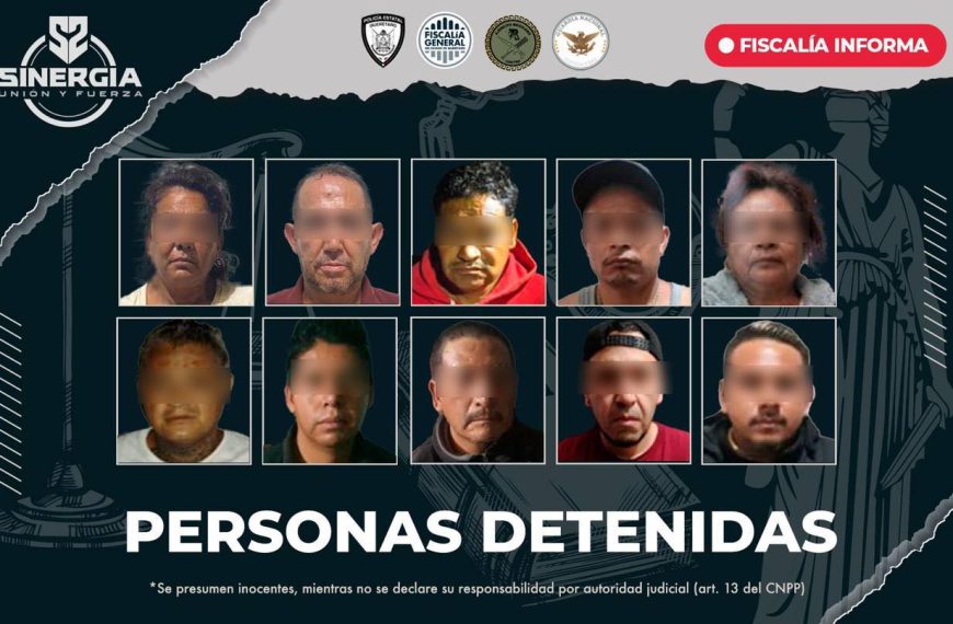 🔴 Operativo “Sinergia” de la FGE…