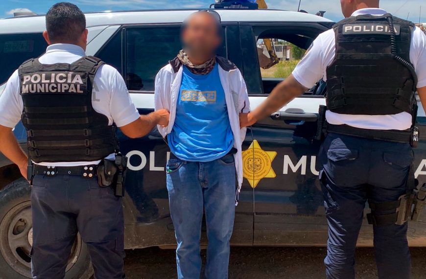 ¡Detenido en Santa Rosa Jáuregui con…