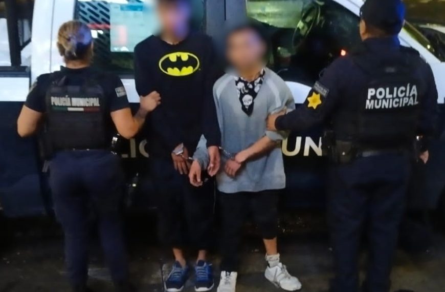 🚓 Detienen a dos sujetos tras…