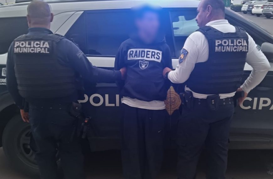 🚓 Detienen a un hombre con…