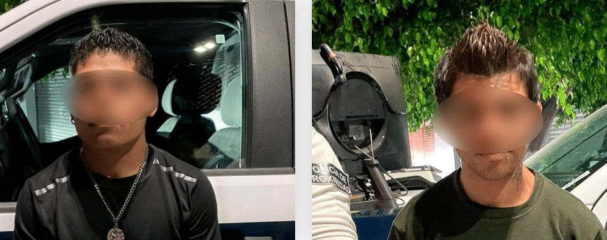 🚨 Ladrones sorprendidos en acción en…