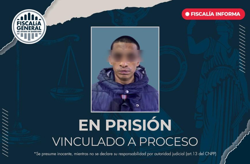 🚨🛑 Vinculan a proceso a hombre…