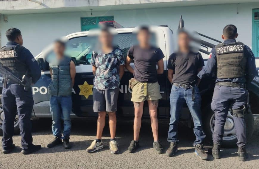 🚨🐍 ¡Caen cuatro presuntos ladrones tras&hellip;