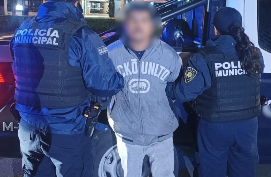 🚔 Cae en pleno Centro Histórico…