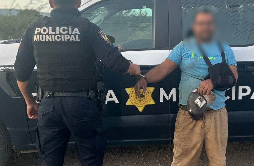 🚨🔩 Cae sujeto por robo en…