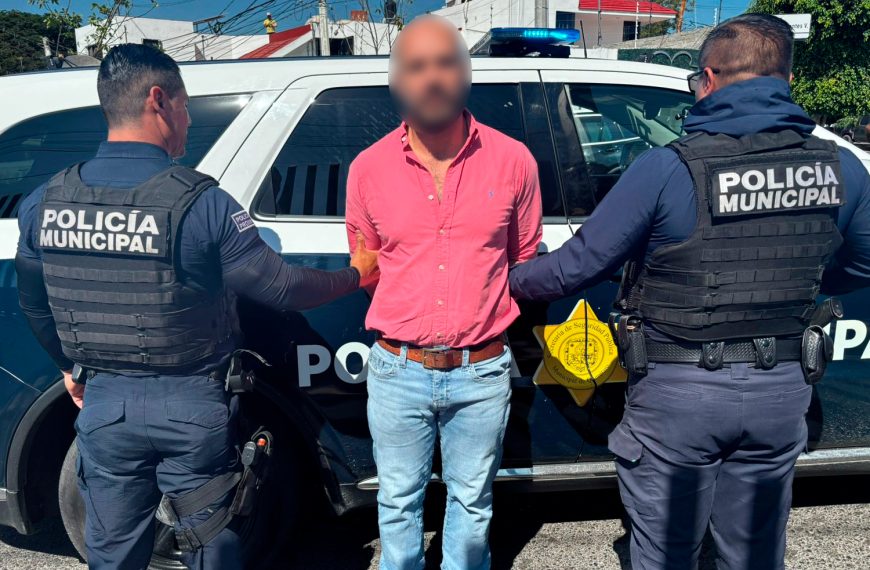 🚨 Lo detienen por no usar…