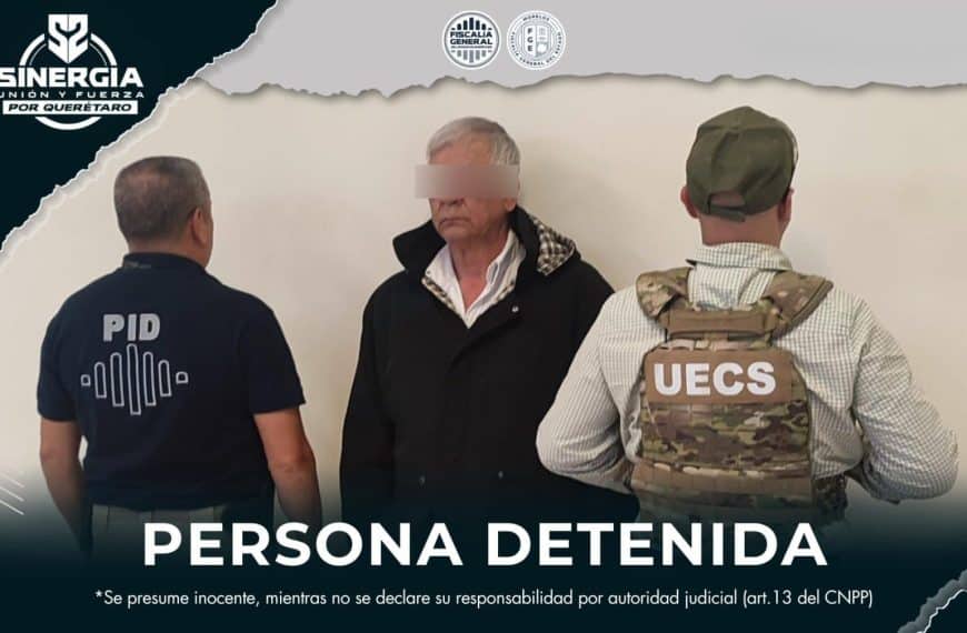 🚨⚖️ Cae en Querétaro “Cerón”, buscado…