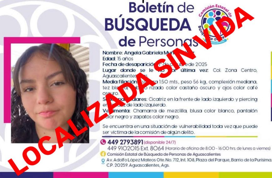 💔 Localizan sin vida a Ángela…