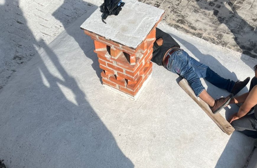 🚨 Hombre cae desde 3 metros…