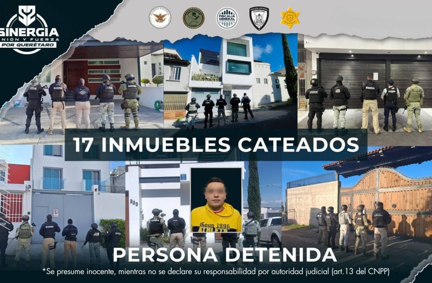 🚨🚔 Megaoperativo “Sinergia por Querétaro” arrasa…