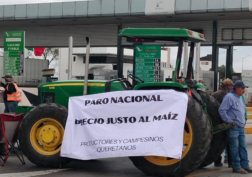 🚨 Productores queretanos toman la caseta…