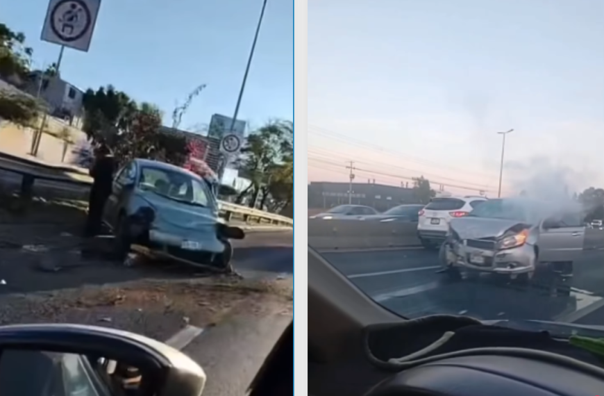 😱🚗💥 ¡INFIERNO MATUTINO EN QUERÉTARO! Dos…