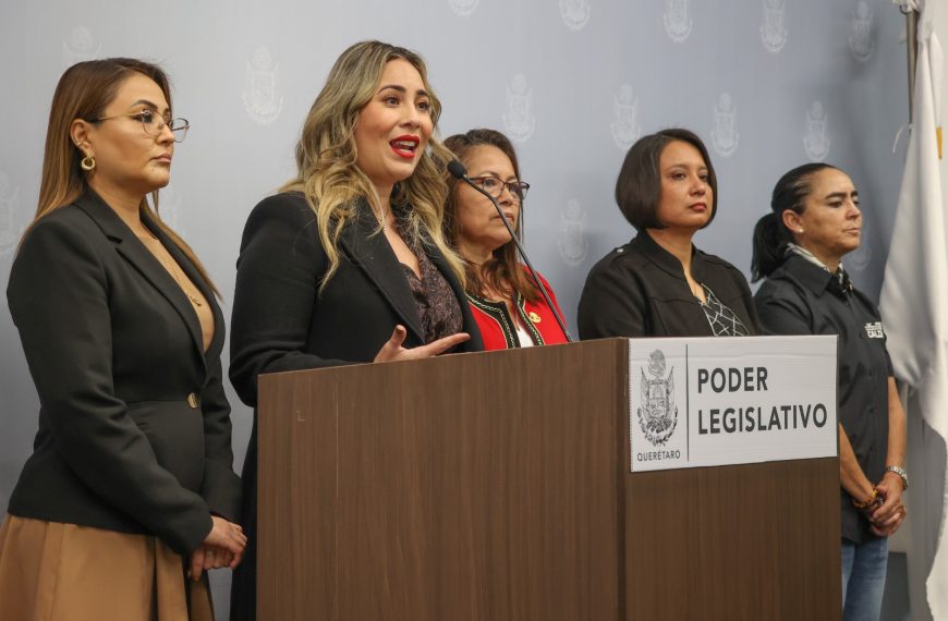 💜 Diputadas queretanas respaldan a Claudia…