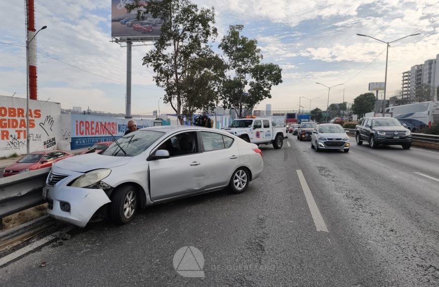 🚨🚗 Accidente en la México–Querétaro moviliza…