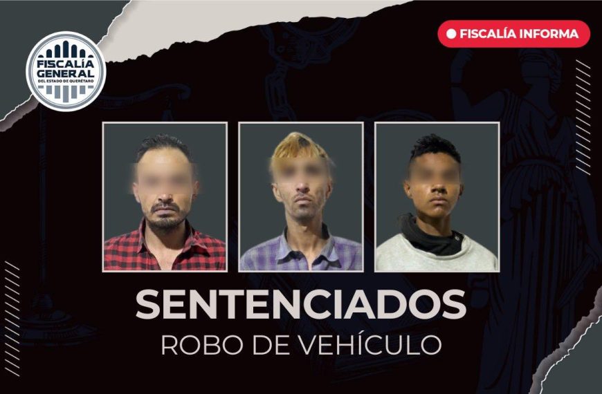 🚨 Caen y reciben prisión tres…