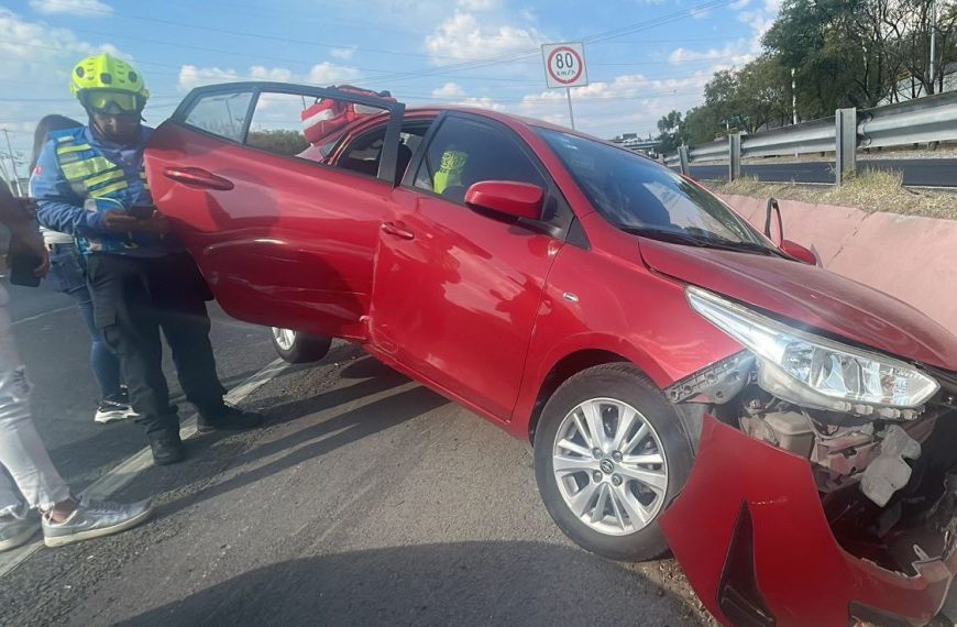 🚗💥🚙 Choque múltiple en el Parque Industrial Jurica…