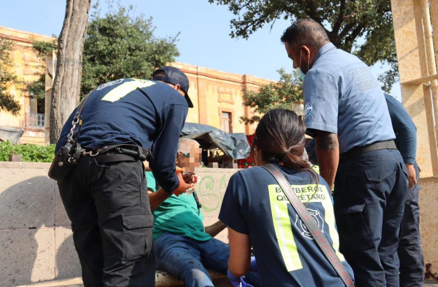 “🚨👴 Emergencia en Plaza Constitución: adulto…