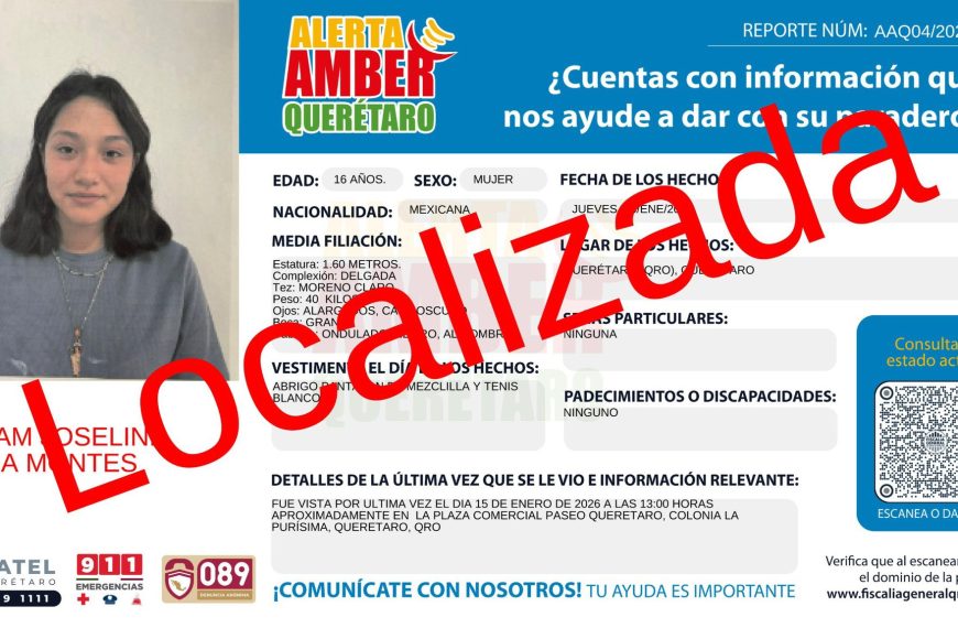🚨👧🔎 Localizan a Airam Joseline tras&hellip;