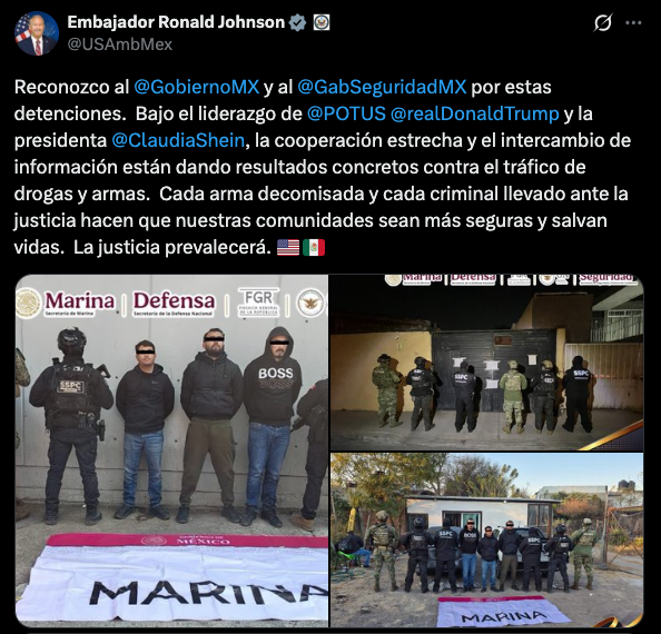 🚨🤝 Embajador de Estados Unidos reconoce&hellip;