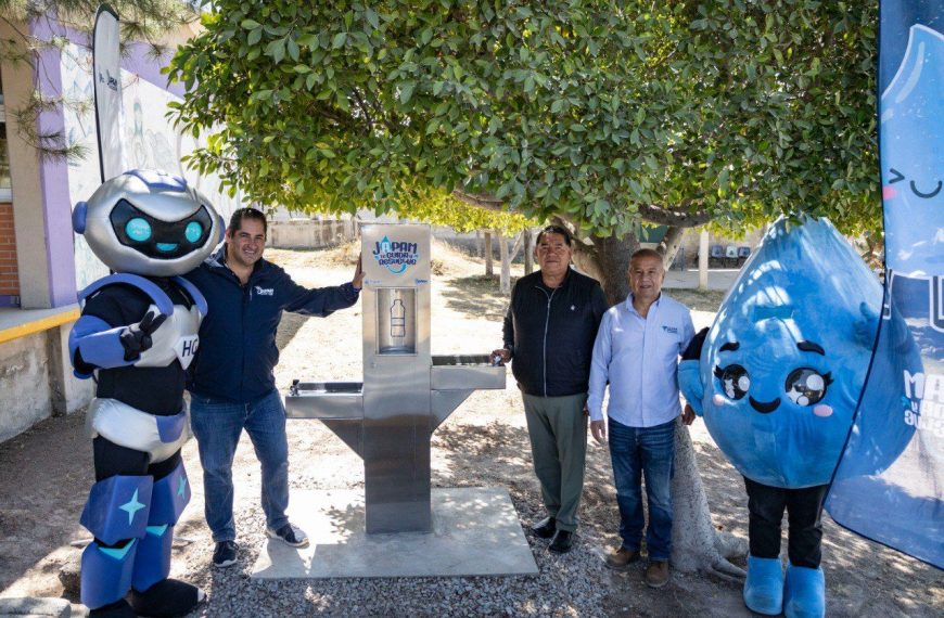 🚰🏫 JAPAM entrega nuevo bebedero en&hellip;