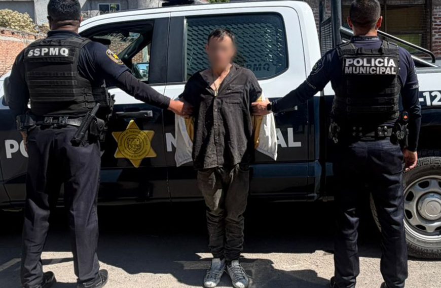 😨🔫 Detienen a “El Verde” en Querétaro; portaba&hellip;